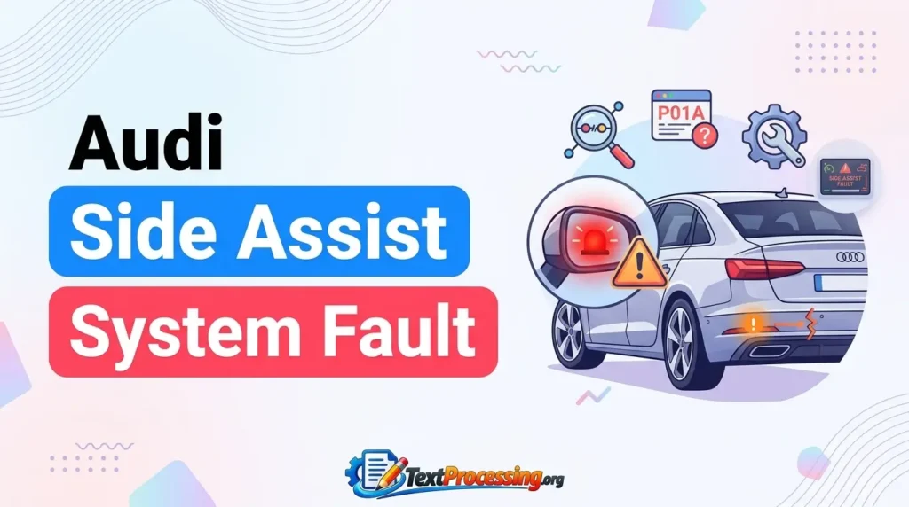 Audi Side Assist System Fault