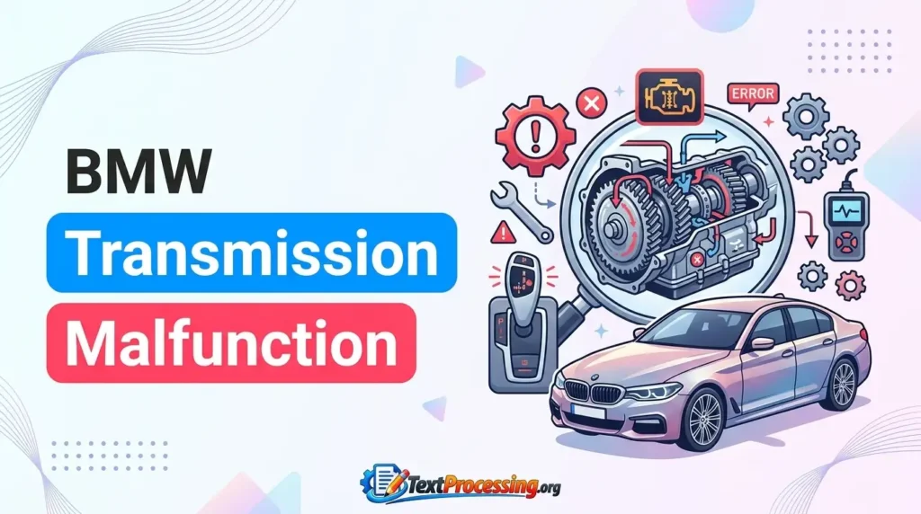 BMW Transmission Malfunction