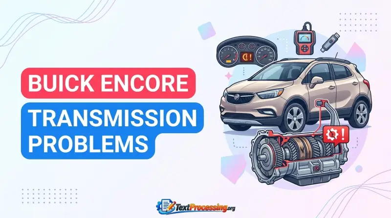 Buick Encore Transmission Problems