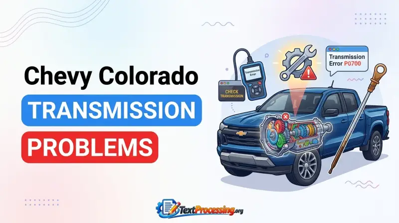 Chevy Colorado Transmission Problems