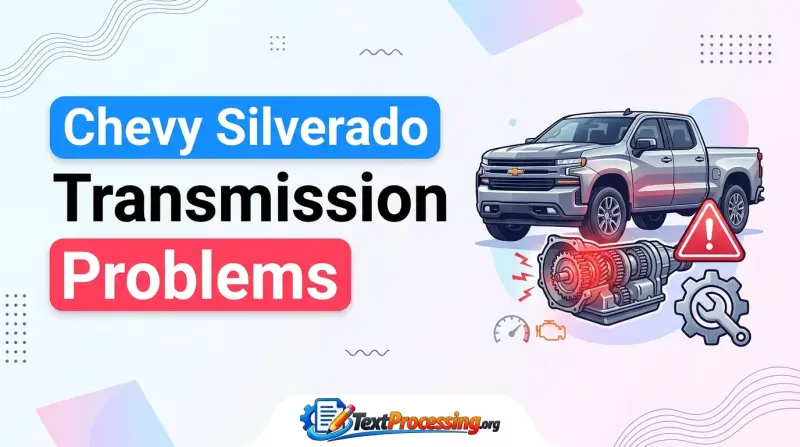Chevy Silverado Transmission Problems