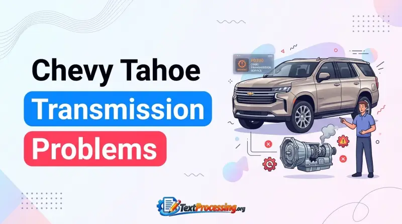Chevy Tahoe Transmission Problems