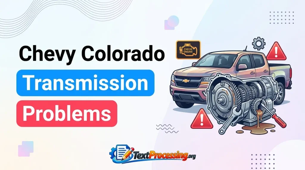Chevy Colorado Transmission Problems
