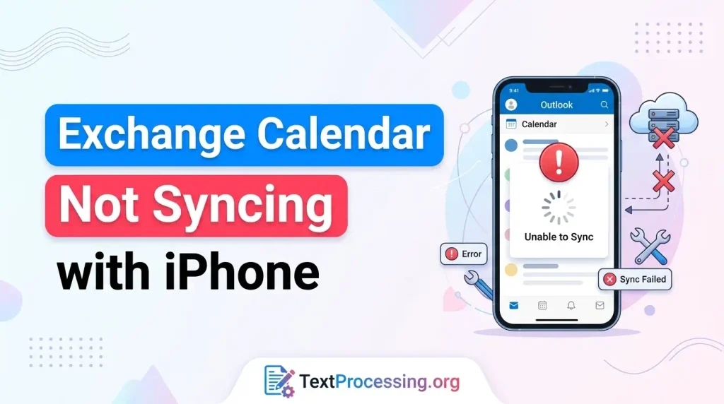 Exchange Calendar Not Syncing with iPhone