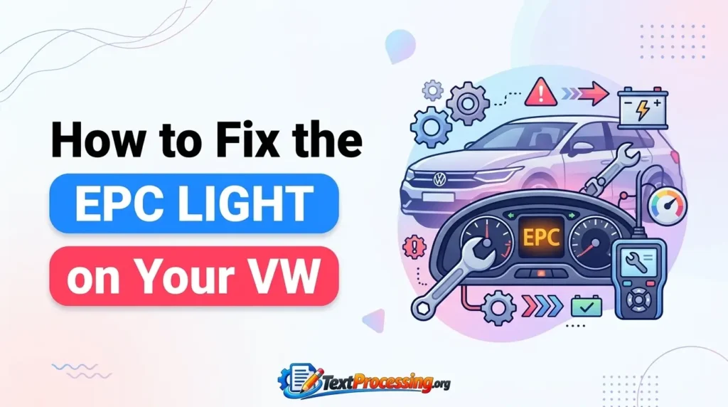 How to Fix the EPC Light on Your VW