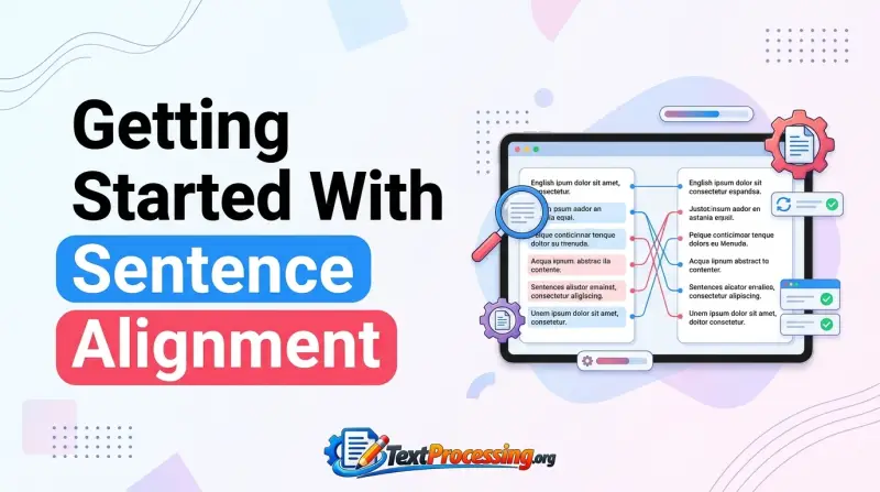 Getting Started With Sentence Alignment
