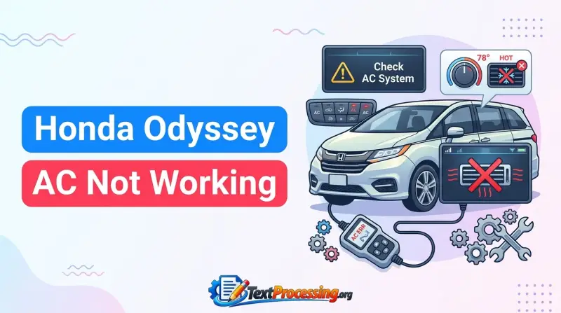 Honda Odyssey AC Not Working