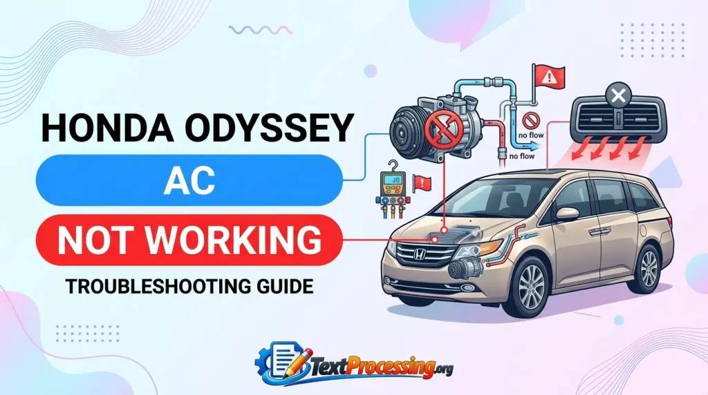 Honda Odyssey AC Not Working