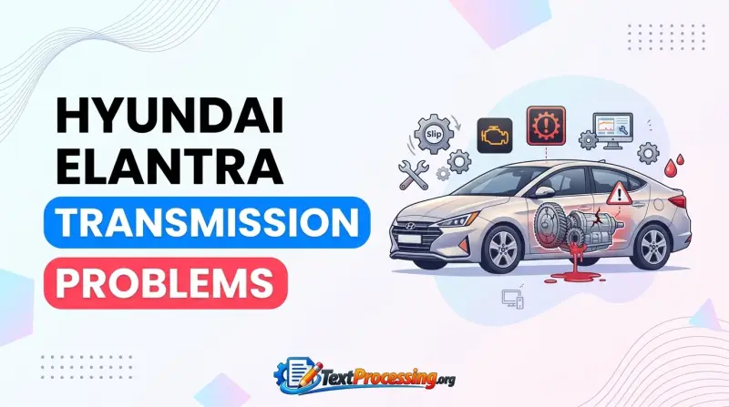 Hyundai Elantra Transmission Problems