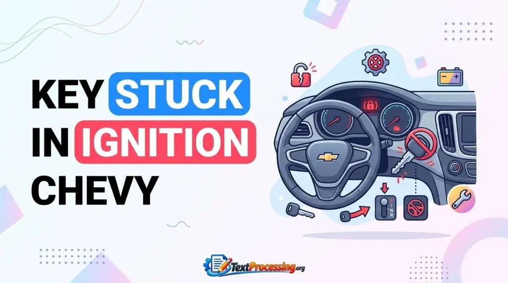 Key Stuck in Ignition Chevy