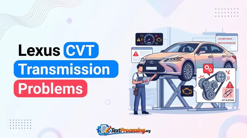 Lexus CVT Transmission Problems