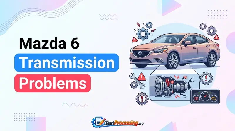 Mazda 6 Transmission Problems