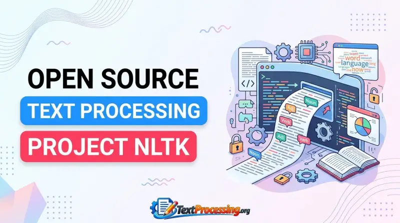 Open Source Text Processing Project Nltk