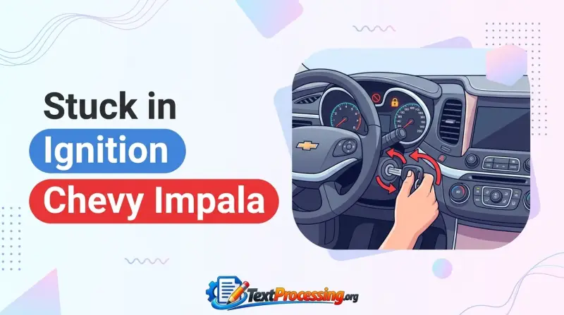 Stuck in Ignition Chevy Impala