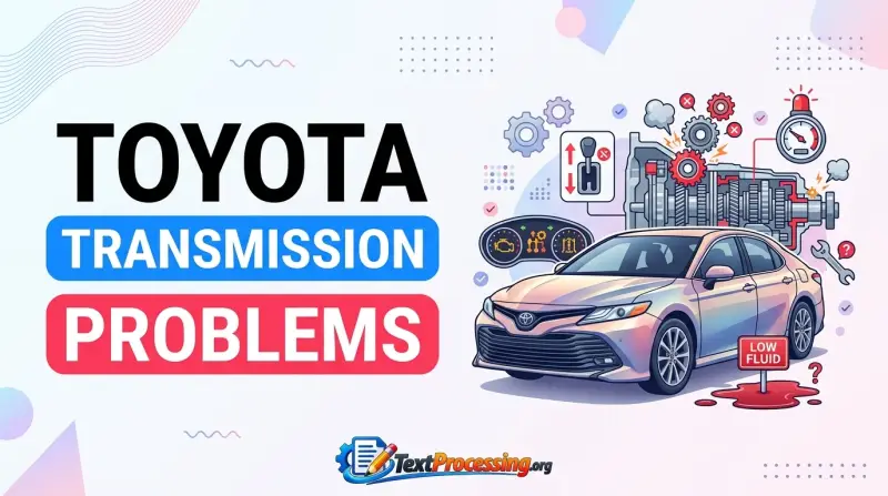 Toyota Transmission Problems