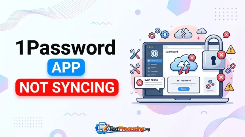 1Password App Not Syncing