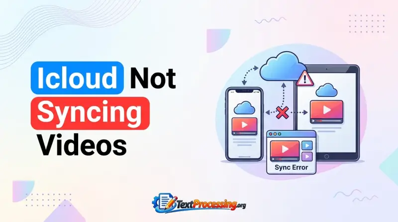 Icloud Not Syncing Videos