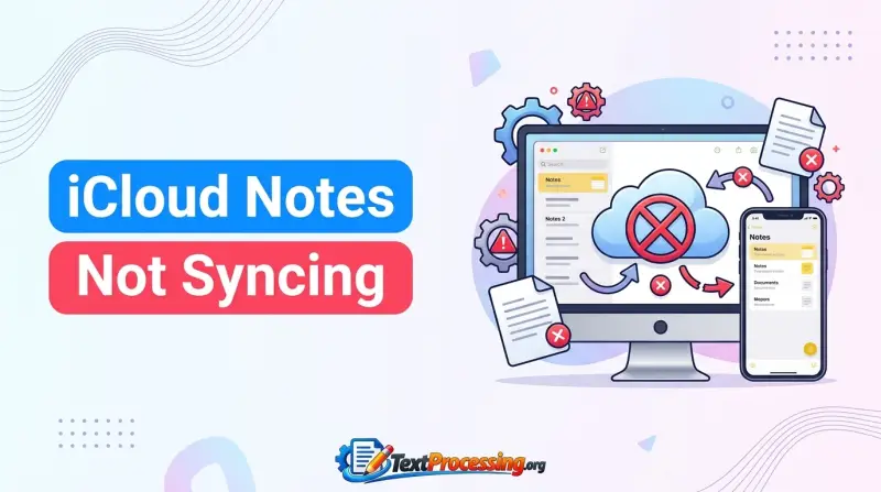 Icloud Notes Not Syncing