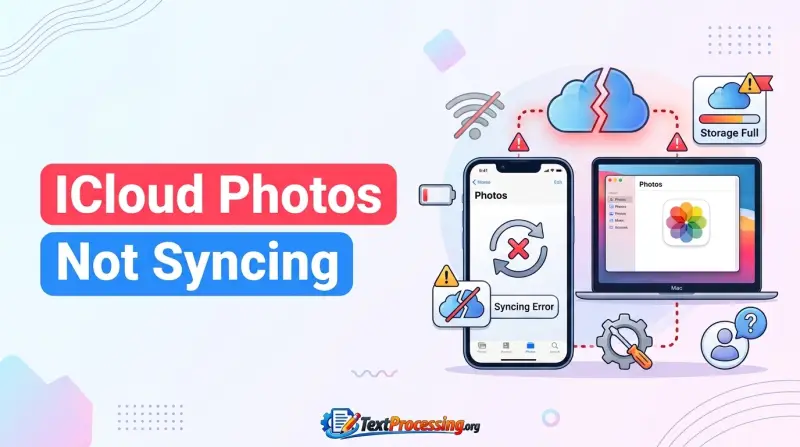Icloud Photos Not Syncing