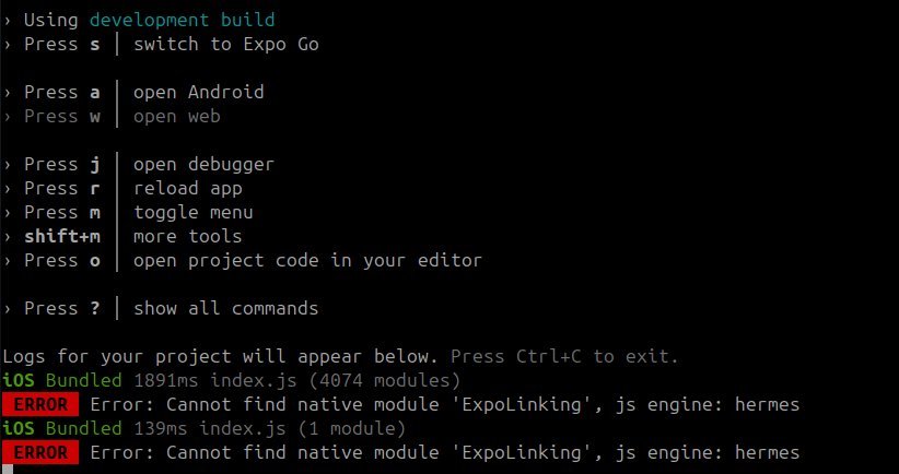 Close-up of a developer typing while debugging a react native entry point error.