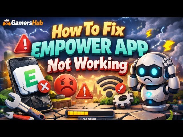 A person reviewing common troubleshooting steps for when the Empower app not working.