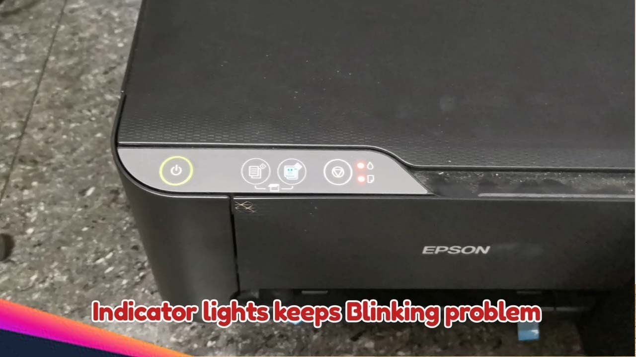 A person carefully inspects the internal paper path of a printer to remove obstructions.