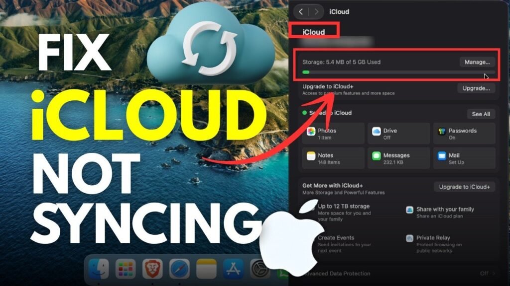 A person checking their smartphone for issues with iCloud not syncing videos.