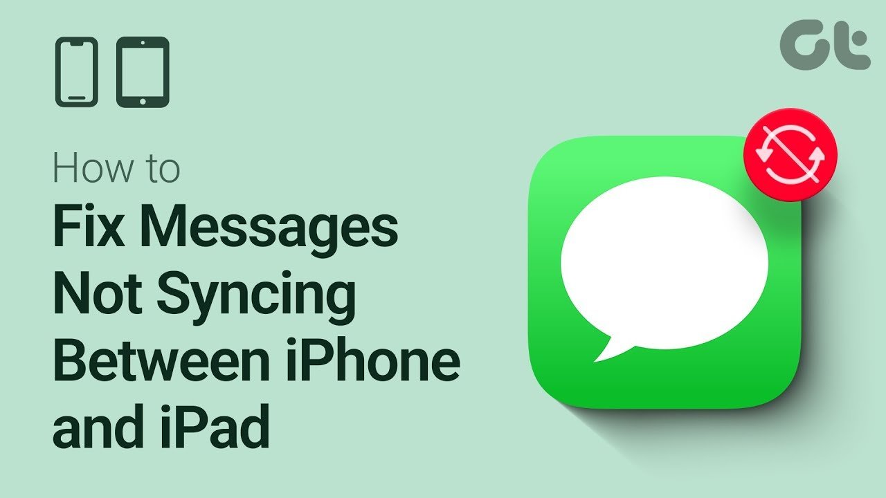 Hands holding an iPad and iPhone while troubleshooting iCloud synchronization settings.