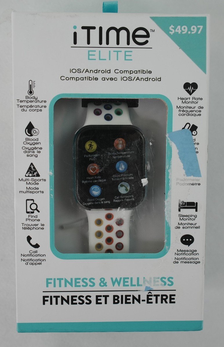 The back of an unresponsive smartwatch resting on a wooden surface during troubleshooting.