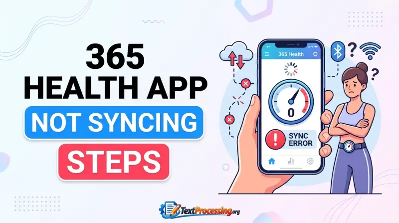 365 Health App Not Syncing Steps
