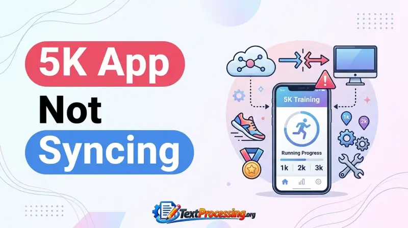 5K App Not Syncing
