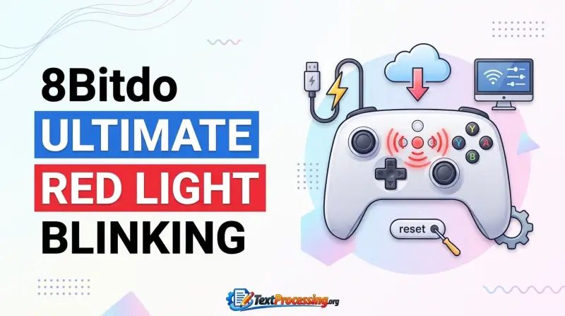 8Bitdo Ultimate Red Light Blinking