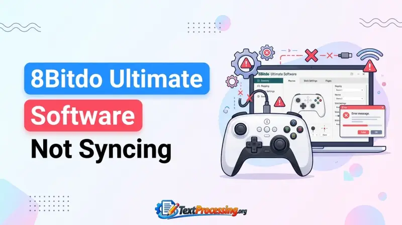 8Bitdo Ultimate Software Not Syncing