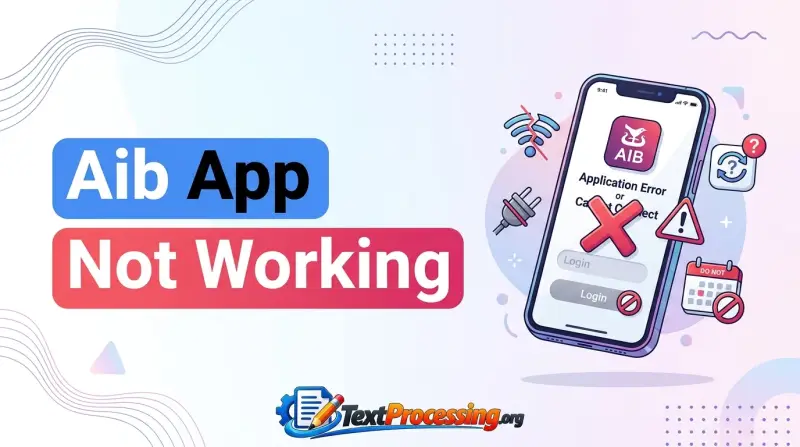 Aib App Not Working