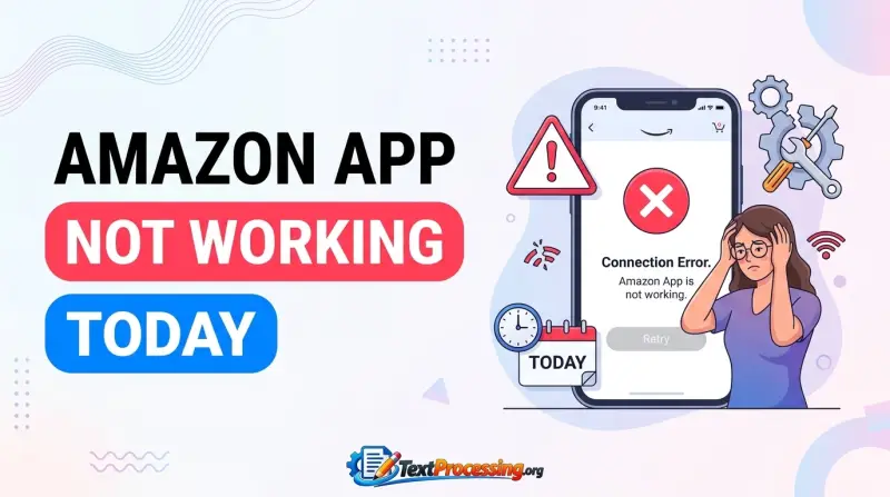 Amazon App Not Working Today
