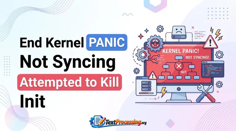 End Kernel Panic Not Syncing Attempted to Kill Init
