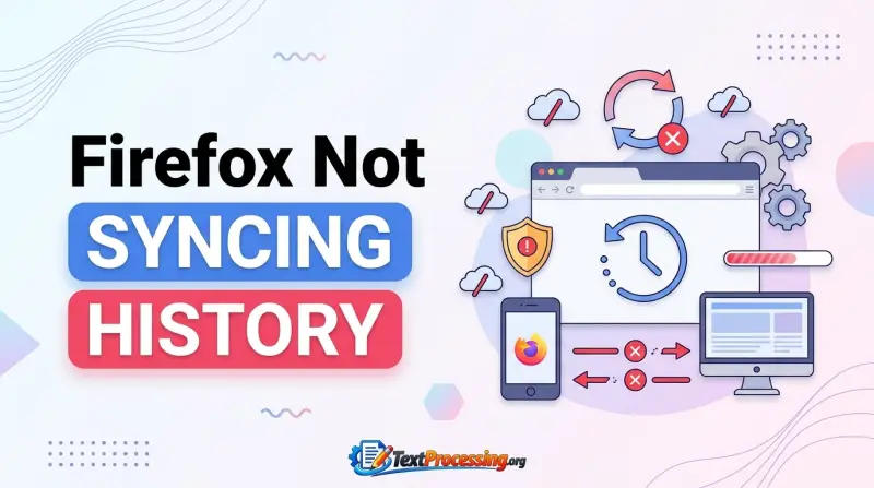 Firefox Not Syncing History
