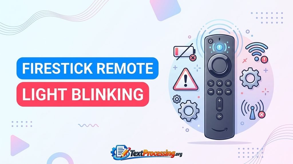 Firestick Remote Light Blinking