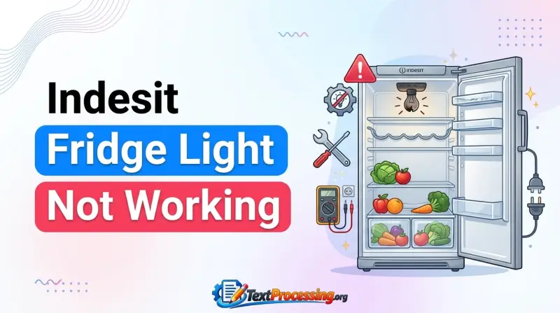 Indesit Fridge Light Not Working