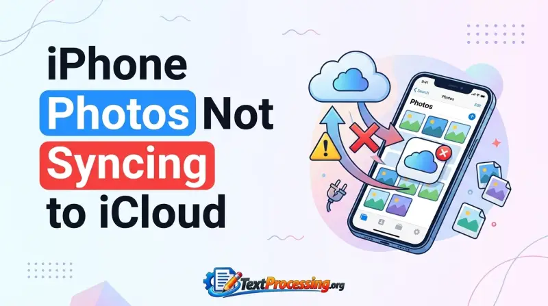 Iphone Photos Not Syncing to Icloud
