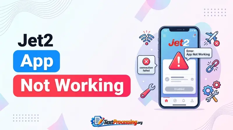 Jet2 App Not Working