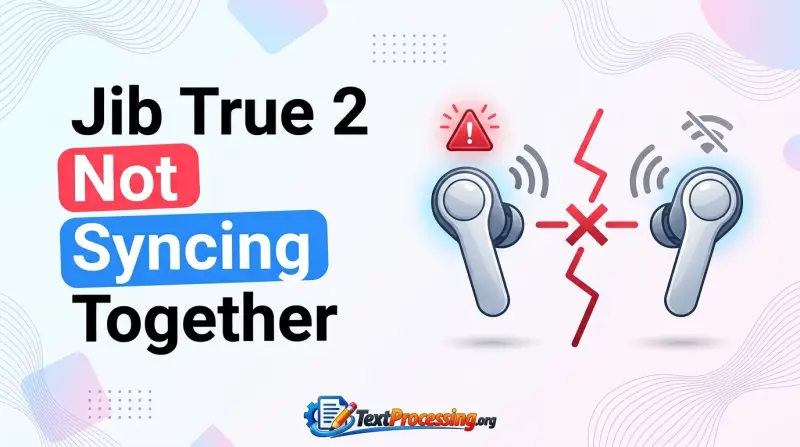 Jib True 2 Not Syncing Together