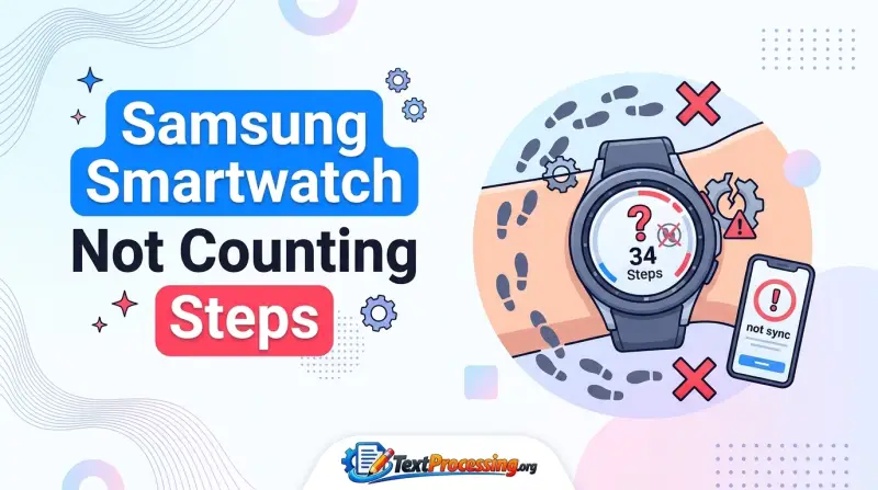 Samsung Smartwatch Not Counting Steps