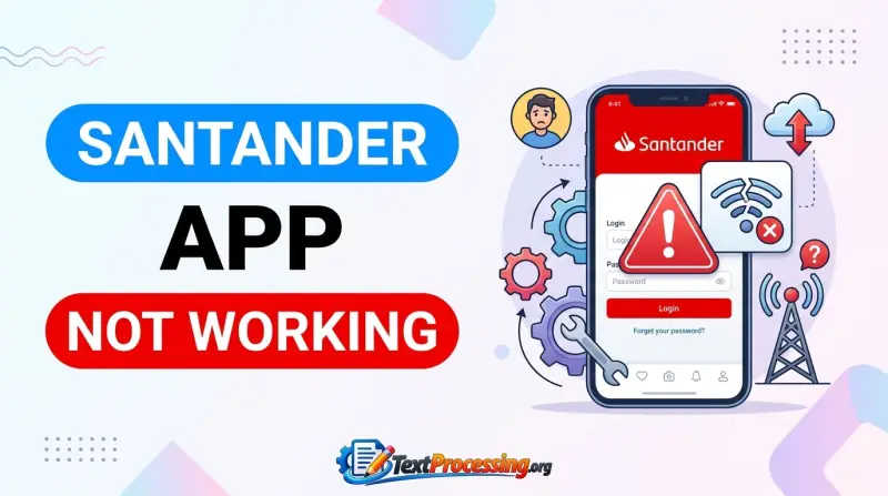 Santander App Not Working