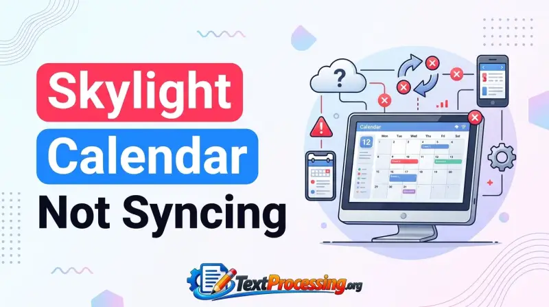Skylight Calendar Not Syncing