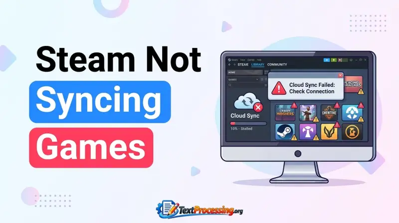 Steam Not Syncing Games