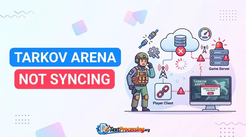 Tarkov Arena Not Syncing